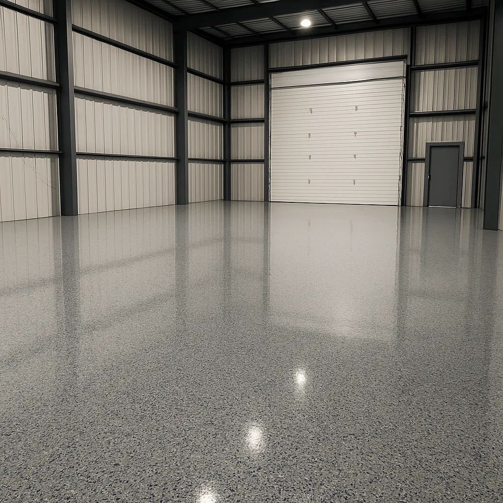NexGen Concrete Coatings industrial epoxy floor project